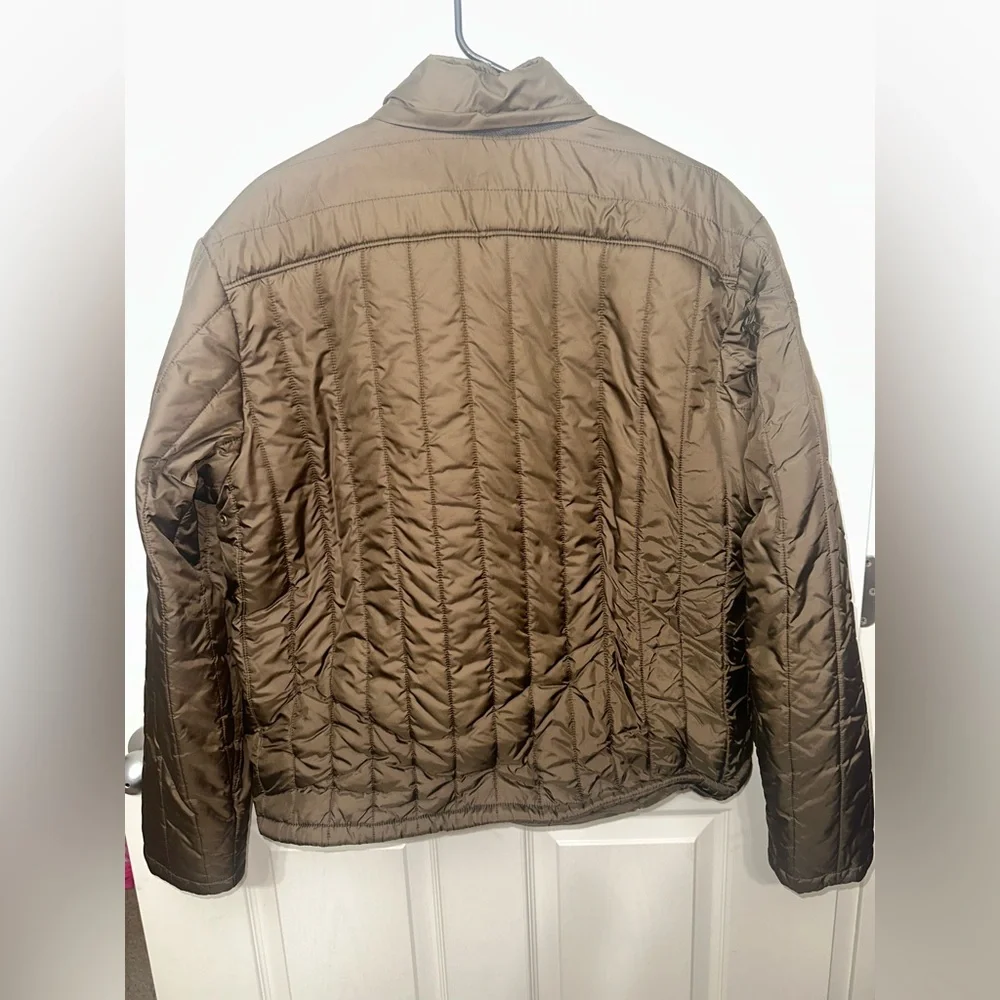 Vintage Polo by Ralph Lauren Quilted Puffer Jacket Brown 2000s‎ Outdoor Coat